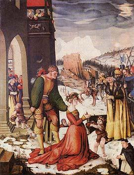 Hans Baldung Grien Beheading of St Dorothea by Baldung china oil painting image